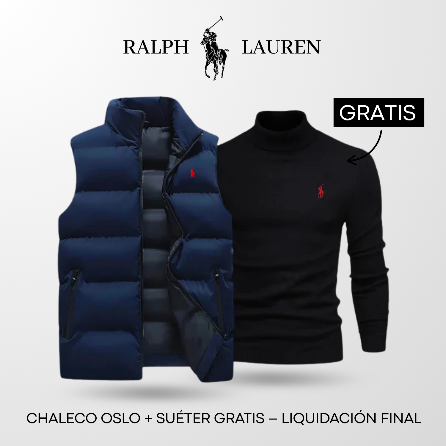 Chaleco Oslo + Suéter Gratis – Liquidación Final