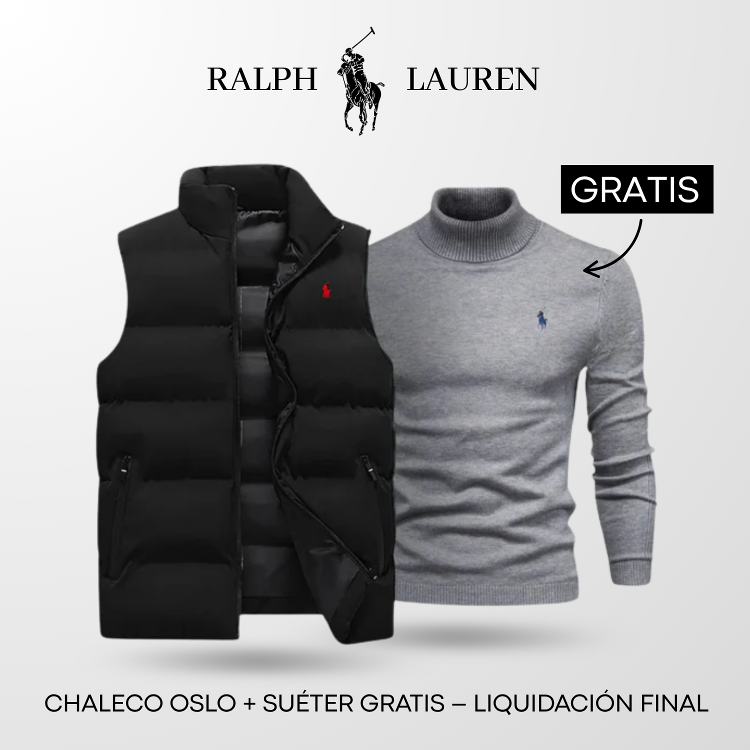 Chaleco Oslo + Suéter Gratis – Liquidación Final