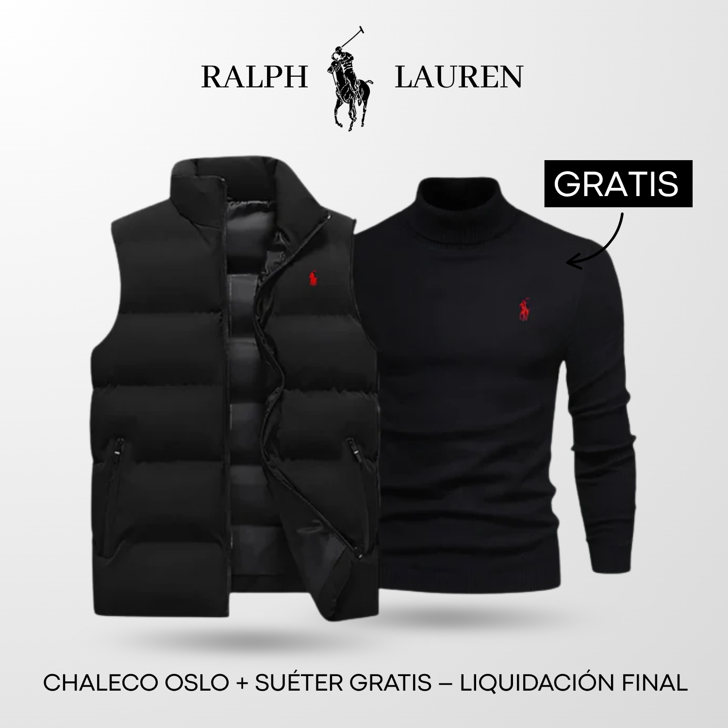 Chaleco Oslo + Suéter Gratis – Liquidación Final