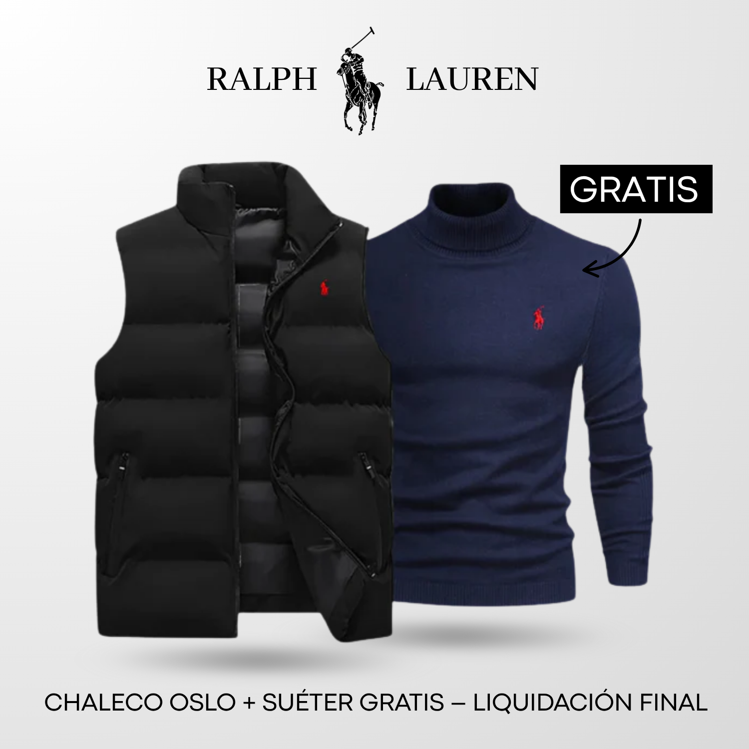 Chaleco Oslo + Suéter Gratis – Liquidación Final