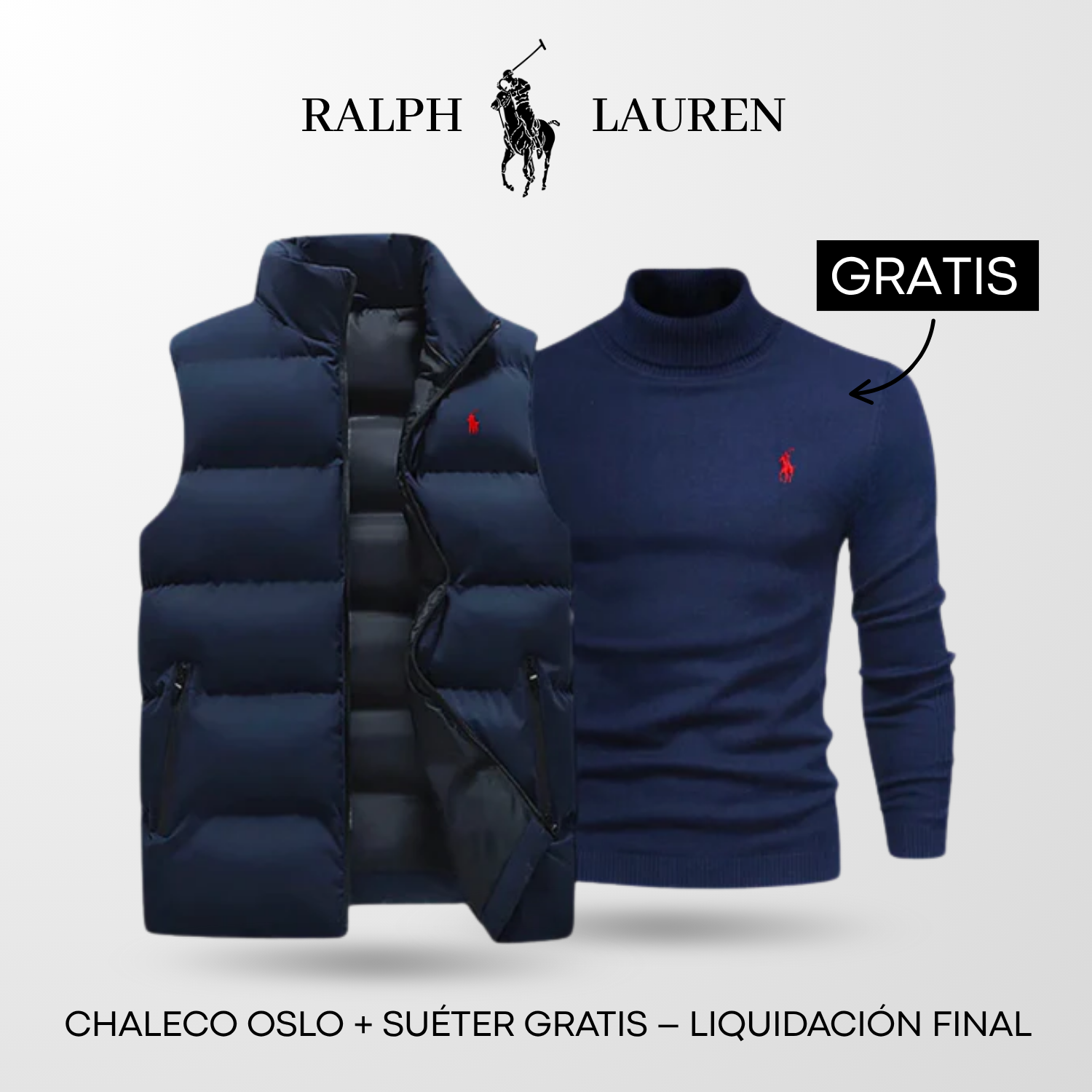 Chaleco Oslo + Suéter Gratis – Liquidación Final