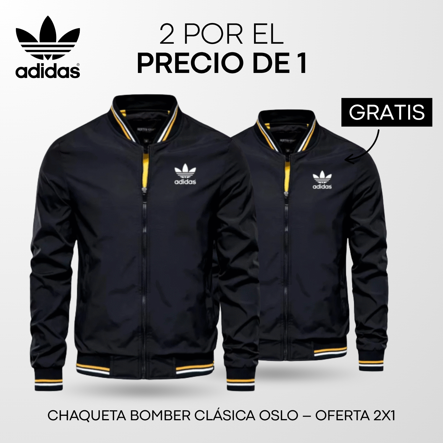 Chaqueta Bomber Clásica Oslo – Oferta 2x1
