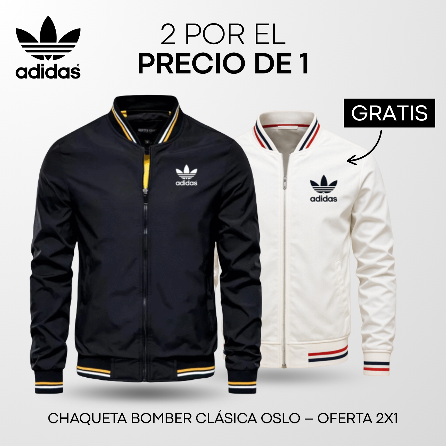 Chaqueta Bomber Clásica Oslo – Oferta 2x1