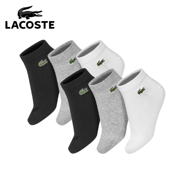 Lacoste | Pack 3 Calcetines Invisibles