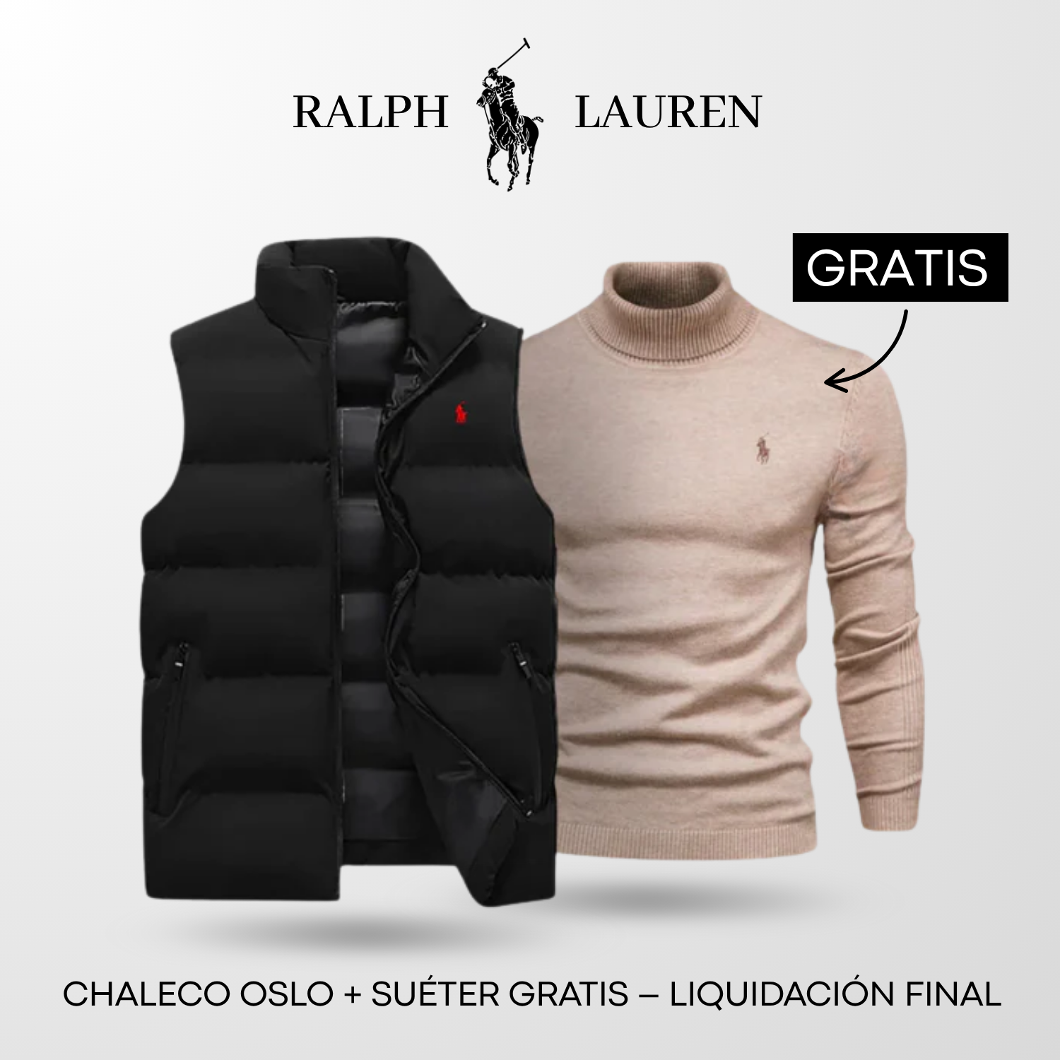 Chaleco Oslo + Suéter Gratis – Liquidación Final