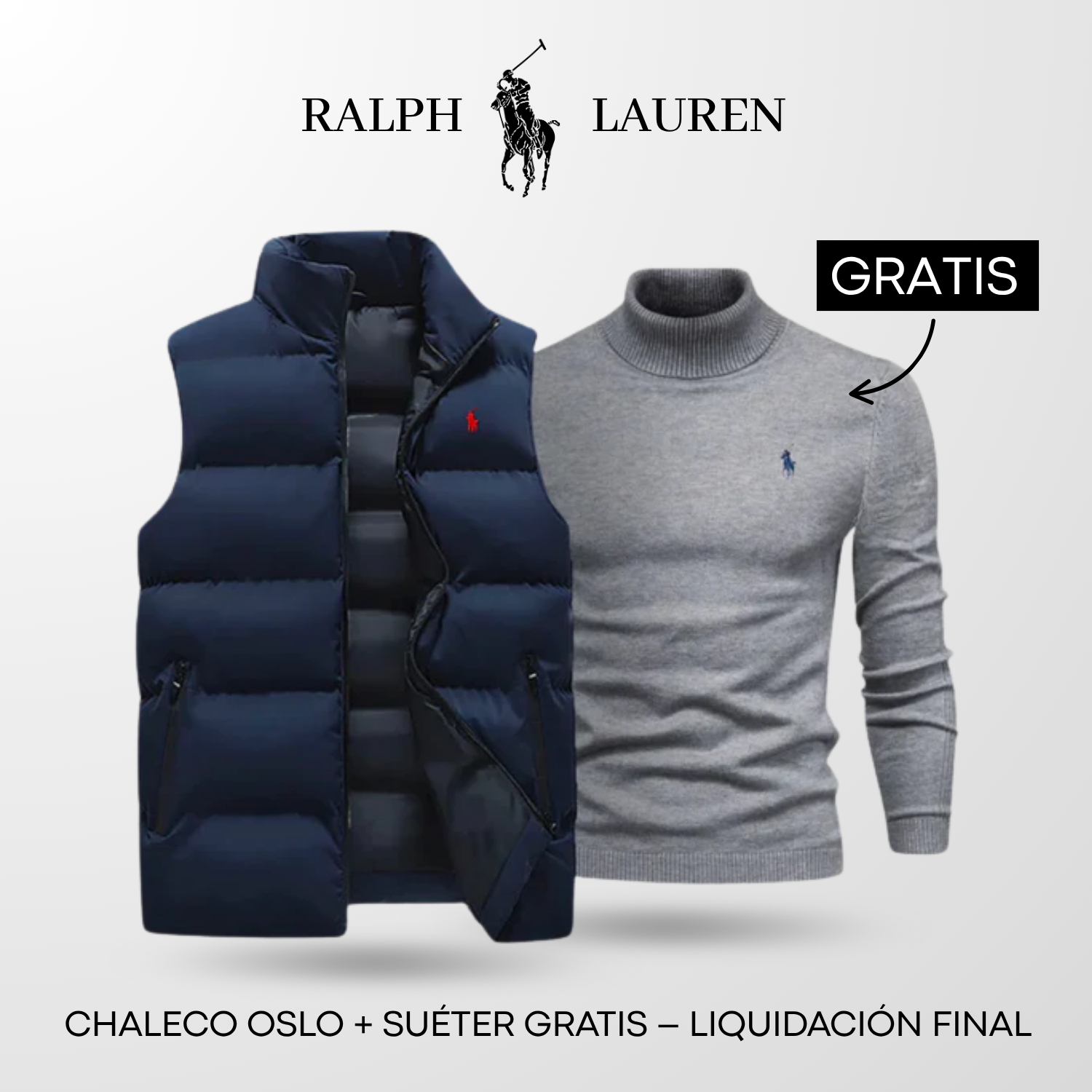 Chaleco Oslo + Suéter Gratis – Liquidación Final