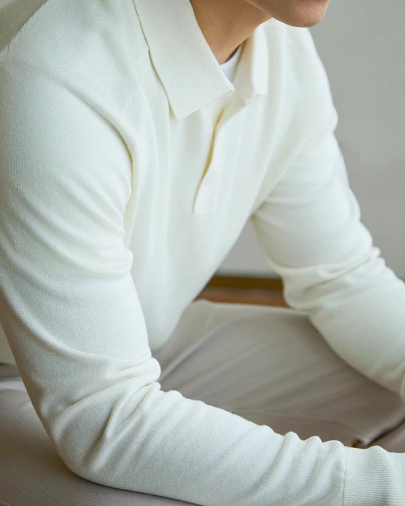 Polo 100% Lana Premium